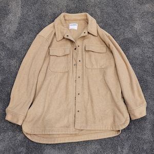 Old Navy Tan Shacket Size L